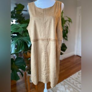 NWT Kensie Tan Suede Dress 🪩